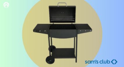 Sam's Club deja baratísimo el asador con rejilla de fácil limpieza y ventilación ajustable