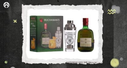 Bodegas Alianza: combo de whisky Buchanan’s de lujo más shaker vale menos de mil pesos