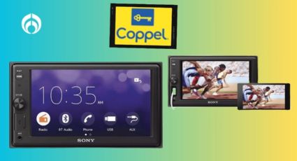 Coppel vende ‘regalado’ este auoestéreo Sony con pantalla touch y cámara de reversa