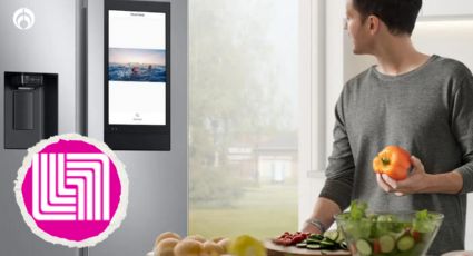 Liverpool rebaja refrigerador con pantalla inteligente Samsung que se conecta a tu teléfono