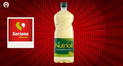 Soriana vende en menos de $30 el aceite Nutrioli de casi un litro