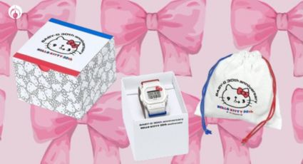 50 años de Hello Kitty: Casio lanza reloj edición especial resistente a los impactos a un precio único