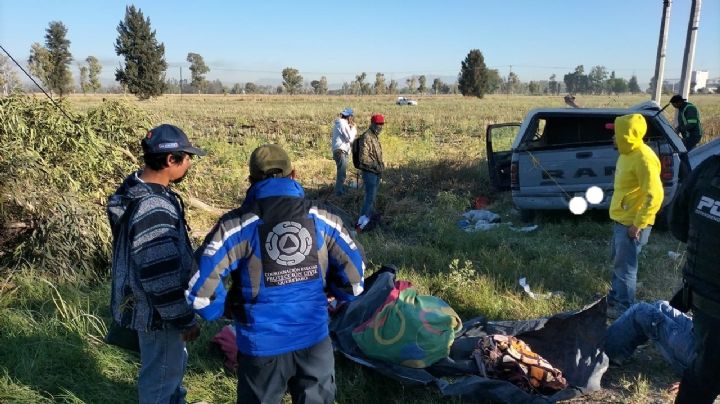 Choque en carretera estatal 100 deja 6 heridos y un lesionado grave en Querétaro