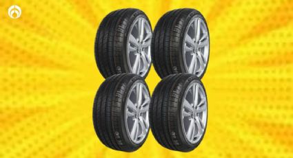 Walmart pone a precio de regalo paquete de 4 llantas Pirelli con excelente agarre