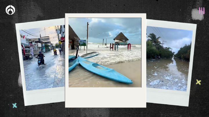 ¿Holbox va a desaparecer? Este es el fenómeno que inundó la isla, provocó fuerte oleaje y vientos