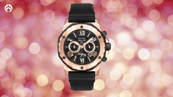 Liverpool aplica descuentazo al elegante reloj Bulova Marine Star para este San Valentín