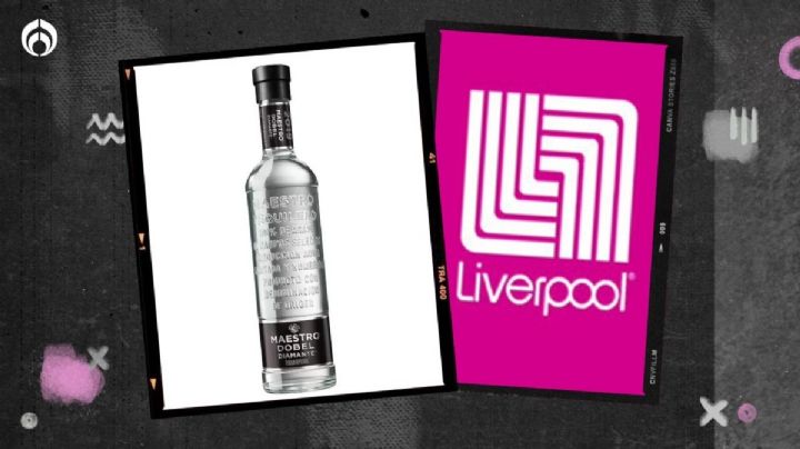 Liverpool remata tequila Maestro Dobel Diamante Cristalino por menos de 700 pesos