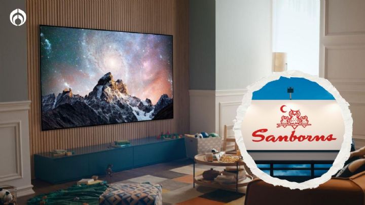 Sanborns remata 5 enormes pantallas 4K y Full HD de marca a mitad de precio