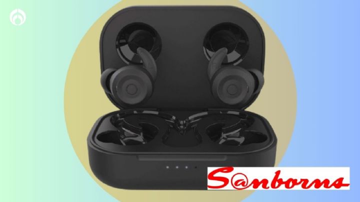 Sanborns aplica descuentazo a audífonos STF; su batería dura 6 horas, resisten sudor y polvo