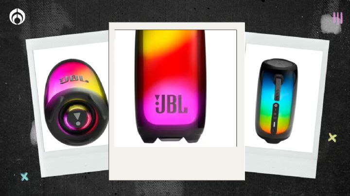 Sanborns vende bocina JBL con luces 360 grados, graves profundos y resistente al agua