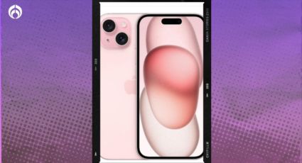 Coppel rebaja el nuevo iPhone 15 con cámara de 48 MPX y memoria de 128 GB en color rosa