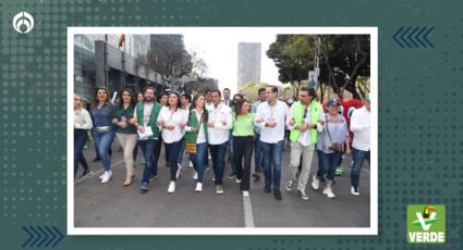 Partido Verde reitera su apoyo contundente a la candidatura presidencial de Claudia Sheinbaum