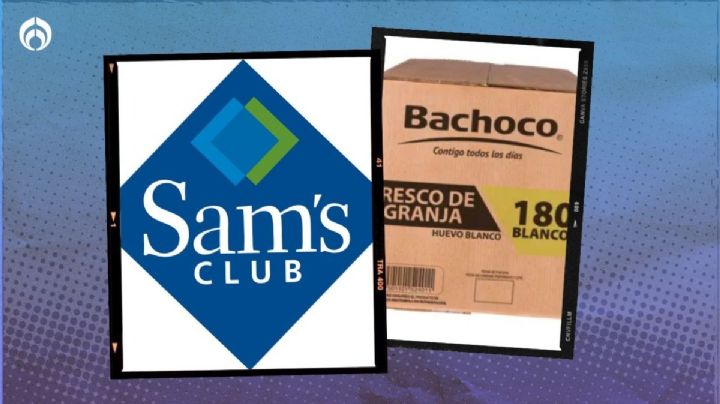 Sam’s Club: ‘cajota’ de huevo Bachoco con 180 piezas a un precio que no te puedes perder