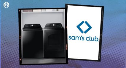 Sam’s Club remata lavadora Samsung más secadora con función antiarrugas