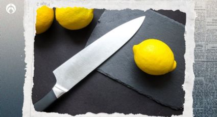 La inesperada forma de afilar un cuchillo con un producto común de cocina