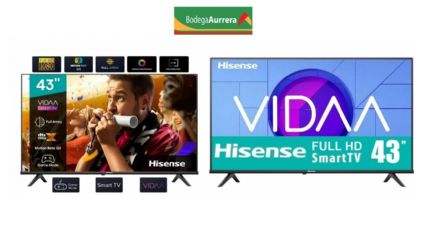 Bodega Aurrera tiene en menos de 5 mil pesitos esta pantalla Hisense Full HD de 43”