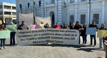 Maestros de educación especial piden destitución de funcionaria en Hermosillo