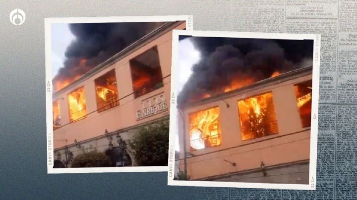 Fuego en restaurante Enrique: (VIDEO) Brutal incendio consume famoso lugar de Insurgentes Sur