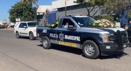 Despiden con honores a mujer policía en Ciudad Obregón