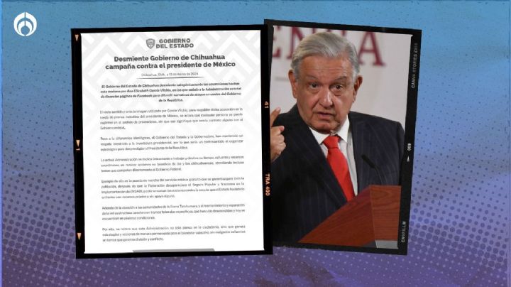 Gobierno de Chihuahua desmiente supuesta campaña contra AMLO