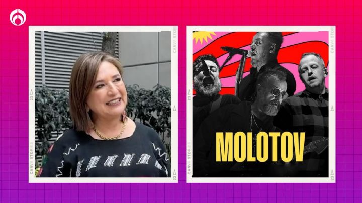 ¿Molotov realmente le compuso una canción a Xóchitl Gálvez? Esto dijo la banda