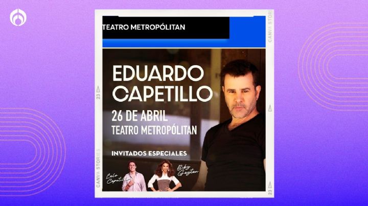 Eduardo Capetillo dará concierto en el Metropólitan y las redes estallan en burlas: "¿A poco canta?"