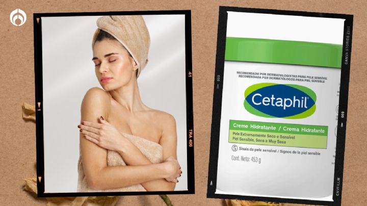 Amazon vende baratísima la crema hidratante Cetaphil de 453 gramos para piel seca y sensible