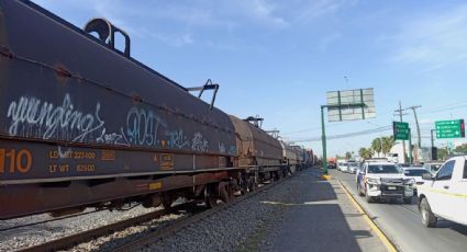 (VIDEO) Captan muerte de mujer arrollada por el tren en NL