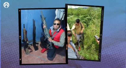 Exhiben fotos del precandidato del PRI asesinado en Chiapas con armas de grueso calibre