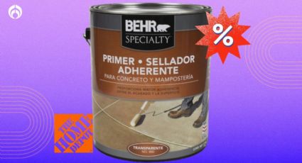 Protege los acabados de tu hogar con el primer sellador Behr que Home Depot rebaja