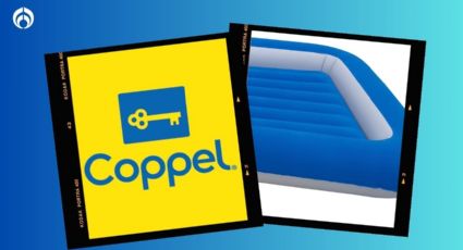 Coppel "regala" este colchón inflable con bordes por menos de 200 pesos