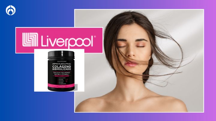 Liverpool tiene baratísimo este colágeno hidrolizado para uñas, piel y cabello