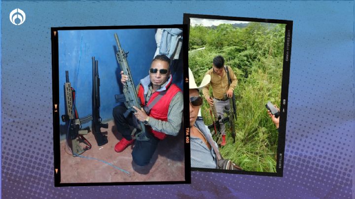 Exhiben fotos del precandidato del PRI asesinado en Chiapas con armas de grueso calibre