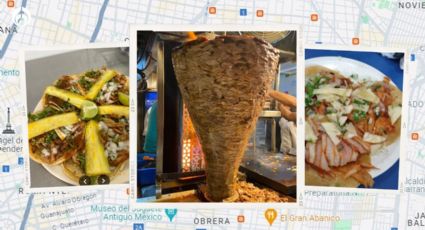 Estos son los mejores taquitos al pastor del centro de la CDMX, según Google Maps