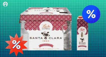 SocioFest de Sam's Club: Remata la caja con 12 piezas de leche Santa Clara 100% pura de vaca