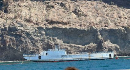 (VIDEO) ¡Nacerá un nuevo arrecife! Hunden buque donado por Marina para la creación de fauna