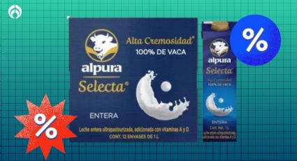 SocioFest de Sam's Club: Remata la caja de 12 piezas de leche Alpura Premium super cremosita