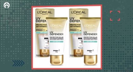 Mercado Libre oferta pack de dos protectores solares L'Oréal hipoalergénicos y libres de aceite