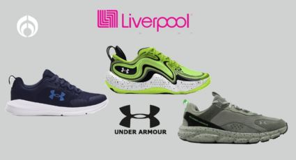 Liverpool aplicó descuentazo a estos cómodos tenis Under Armour