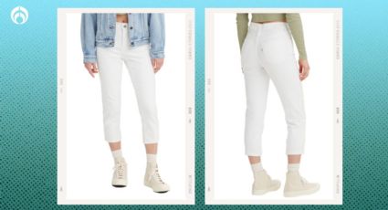 Liverpool remata pantalón Levi’s blanco con descuento imperdible, ideal para la primavera