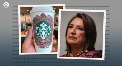 Starbucks se deslinda de campaña de Xóchitl: 'Vasos no son de nosotros'