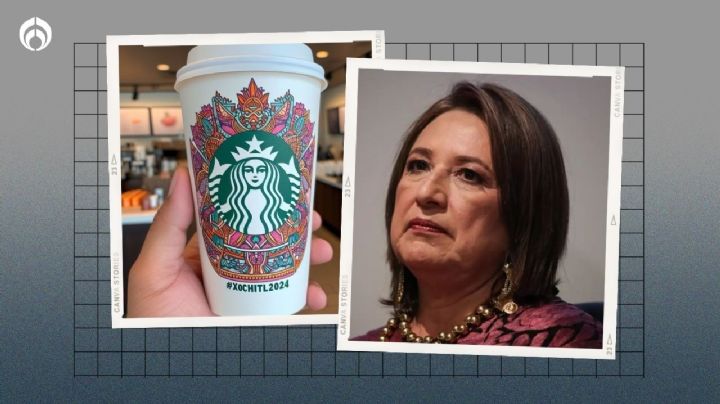 Starbucks se deslinda de campaña de Xóchitl: 'Vasos no son de nosotros'