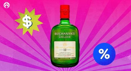 Soriana remata con el 70% de descuento el whisky Buchanan's Deluxe de 750 ml