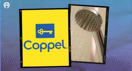 Coppel: 6 regaderas modernas y con ahorro de agua por menos de 200 pesitos