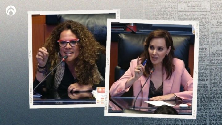 (VIDEOS) Lilly Téllez y Rocío Abreu protagonizan acalorado ‘agarrón’ en el Senado