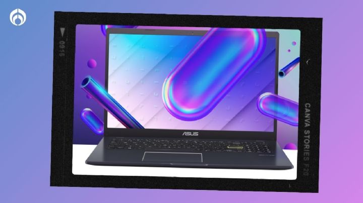 Coppel remata esta laptop Asus en color azul que cuesta menos de 5,000 pesos y es muy rápida