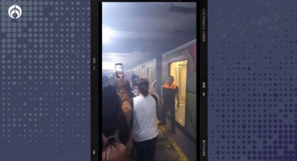 Línea 2 del Metro CDMX: desalojan a pasajeros en estación Hidalgo por cortocircuito (VIDEOS)