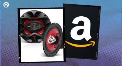 Las mejores bocinas para tu auto con sonido potente y claro que Amazon tiene por menos de 600 pesos