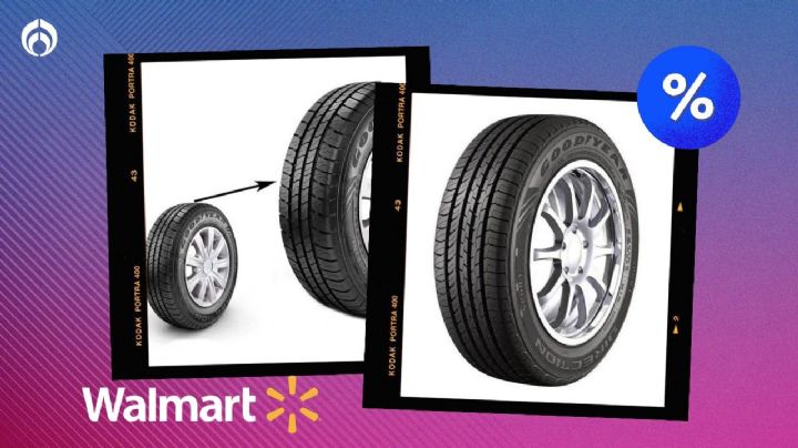 Aprovecha la Liquidación Total en Walmart; compra las llantas Goodyear baratísimas y súper adherentes