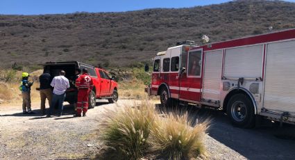 Con drones y helicóptero rescatan a senderista tras caer del cerro 'El Tángano' en Querétaro